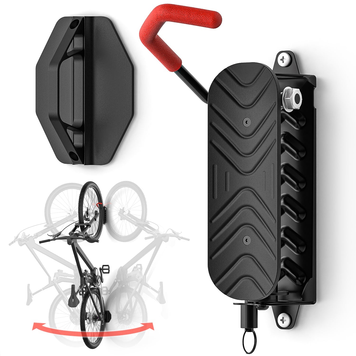 Swivel Bike Rack Wall Mount