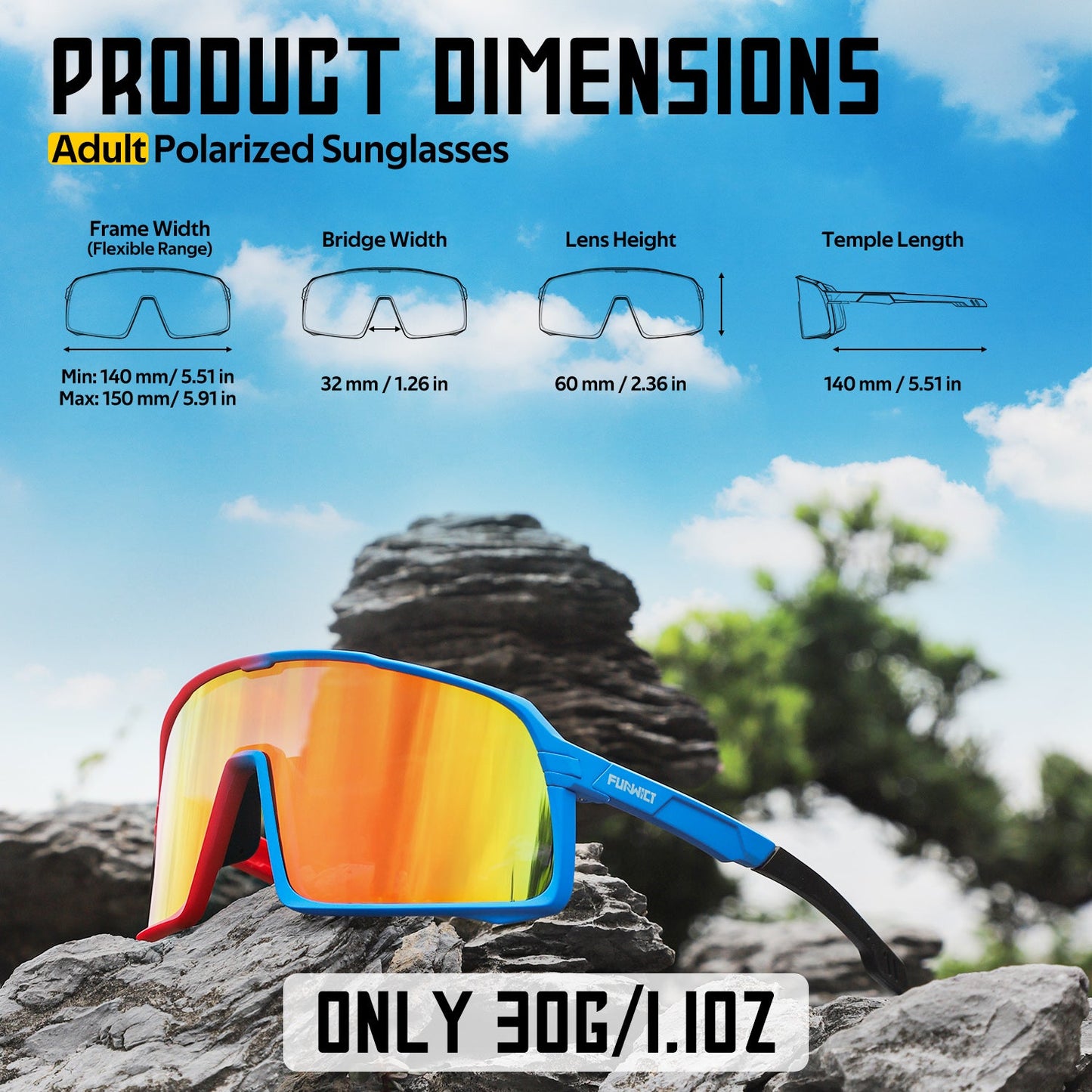Youth Adult Polarized Sports Glasses UV400 Eyewear for Baseball Cycling Goggles VICTGOAL accessories apparel eyewears