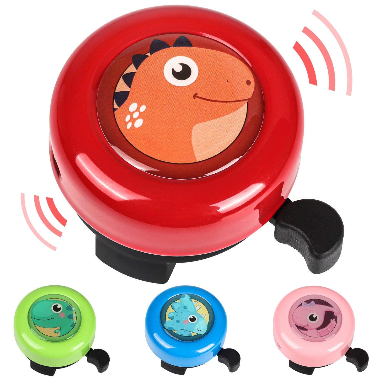 Cartoon Bicycle Bell Aluminum Bike Bell accessories VICTGOAL accessories kidshelmets tools
