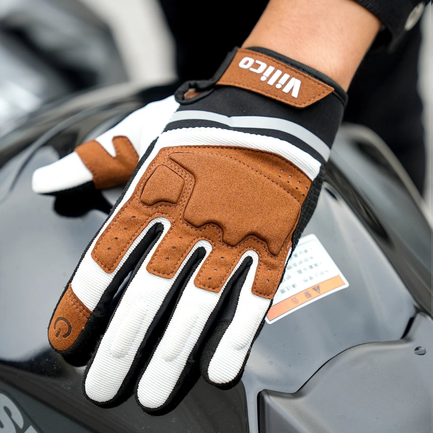 Full Finger Gel Padded Mens Cycling Gloves Gloves VICTGOAL gloves pick