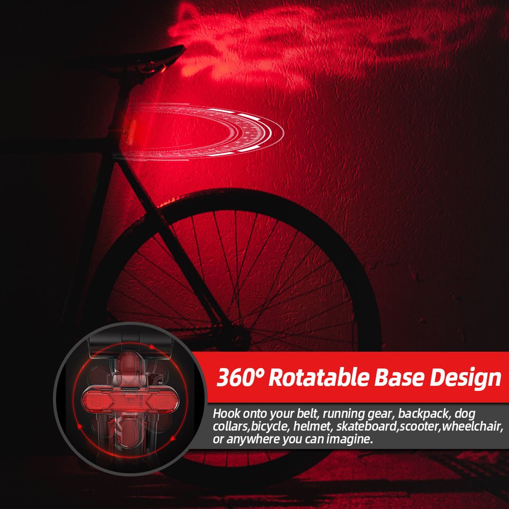 LED USB Bike Light Portable Running Safety Lamp Lights VICTGOAL lights
