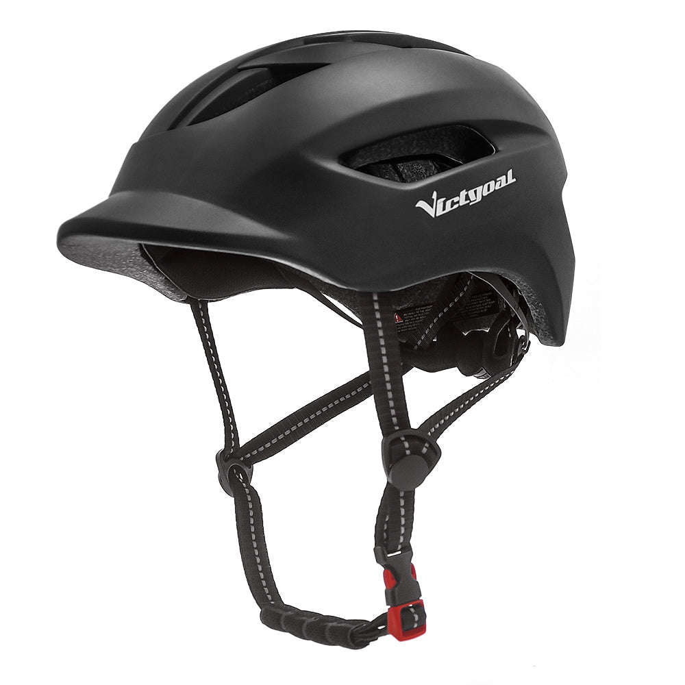 Urban Commuter Cycling Helmet w/ LED Rear Light Adults Helmets VICTGOAL adultshelmets helmets
