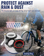 VICTGOAL Anti-Theft Loud Sound Bicycle Bell for Apple AirTag