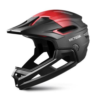 MTB Full Face Adults Helmet Dirt Bike BMX Cycling Head Gear