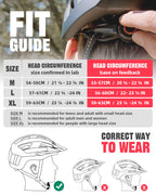 Bike helmet magnetic goggle lens and removable visor detail