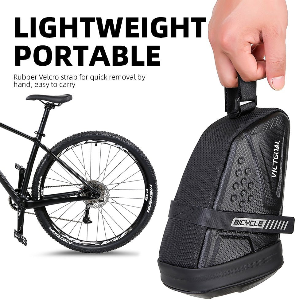 Road and MTB tail bag mounting strap detail