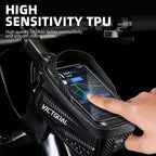 Bike phone holder bag for commuting and road cycling