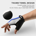 Padded bike gloves for commuter rides and outdoor training