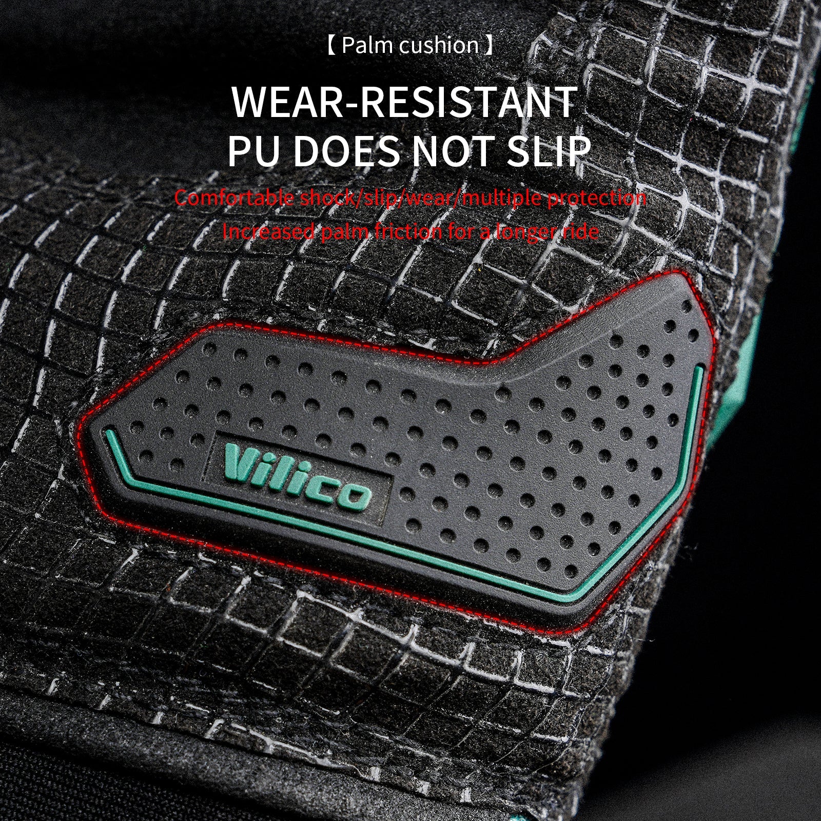 Full Finger Gel Padded Motorcycle Gloves For Running Cycling Driving Gloves VICTGOAL gloves