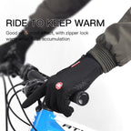 Winter gloves back panel and full-finger coverage