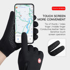 Fleece-lined gloves for commuting, running and winter walks