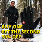 Full-finger cold-weather gloves for cycling and outdoor work