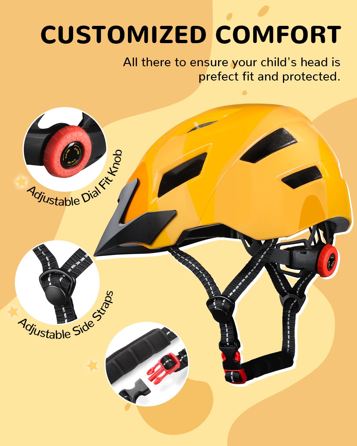 KIDS Bicycle Helmet for Skatboard,Cycling,BMX,Scooter,Skating Kids Helmets VICTGOAL helmets kidshelmets