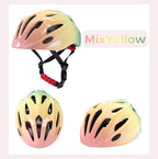 Child helmet side shell and ventilation profile