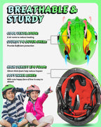 Child bicycle helmet rear adjustment system detail