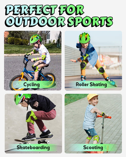 Kids Dinosaur Bike Helmet Dino Children 3 - 8+ Cycling Toddler Scooter Helmet Bicycle Helmets VICTGOAL choice helmets kidshelmets