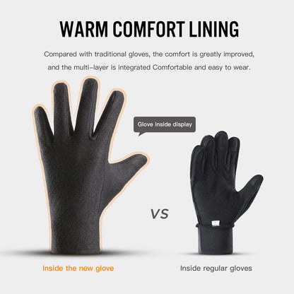 Motorcycle Gloves for Men and Women Full Finger Touchscreen Motorbike Gloves Goggles VICTGOAL