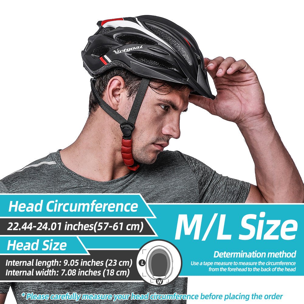 VICTGOAL mountain bike helmet rear light close view