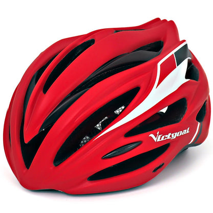 MTB Bicycle Helmet w/ LED Taillight & Sun Visor Adults Helmets VICTGOAL adultshelmets helmets