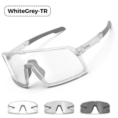 Photochromic Cycling Glasses Anti - UV Sports Sunglasses Goggles VICTGOAL eyewears