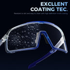 VICTGOAL photochromic cycling glasses front profile