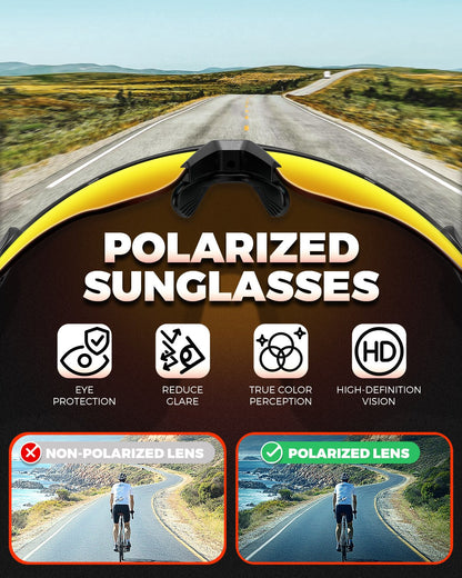 Polarized Outdoor Sports Glasses for Men Women Goggles VICTGOAL choice eyewears pick