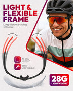 VICTGOAL VA312 polarized sports glasses front profile