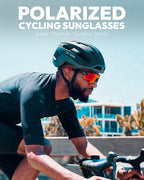 Polarized sunglasses for cycling, running and sunny outdoor routes