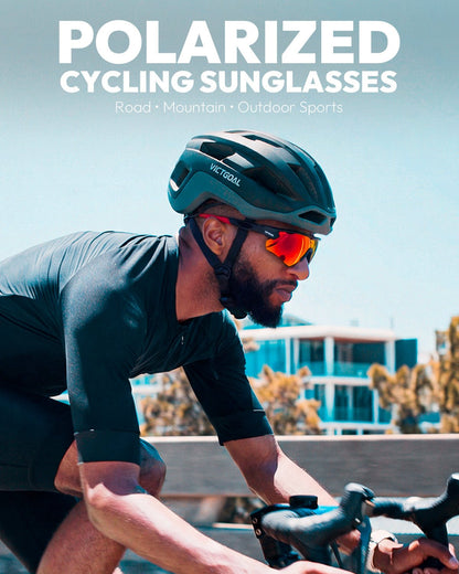 Polarized Outdoor Sports Glasses for Men Women Sports Sunglases - Polarized VICTGOAL choice eyewears lens - polarized