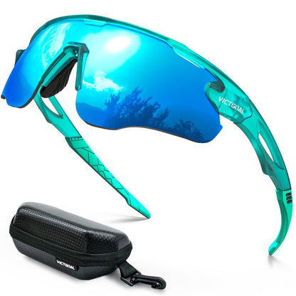 Polarized Outdoor Sports Glasses for Men Women Sports Sunglases - Polarized VICTGOAL choice eyewears lens - polarized