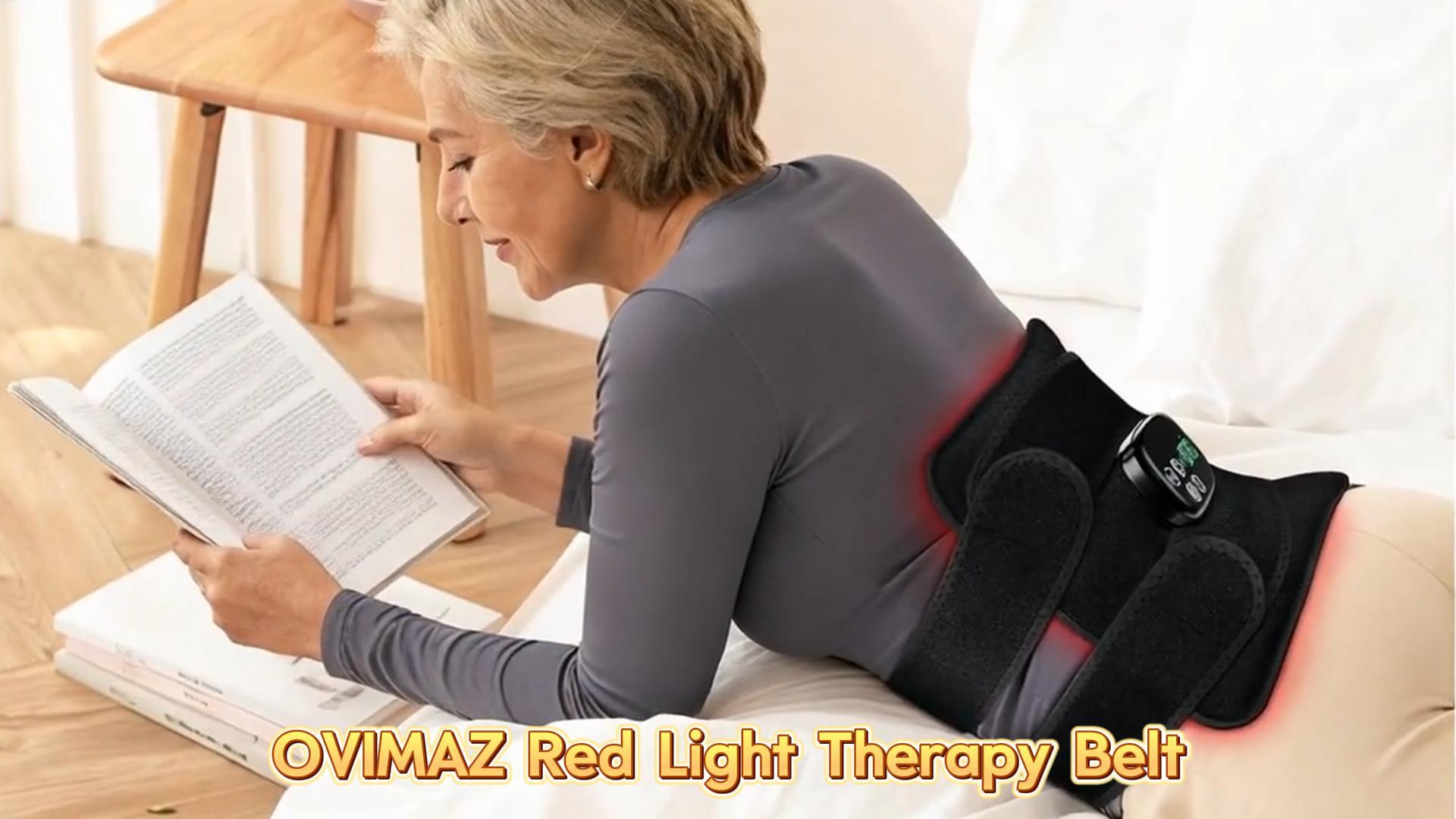 Red Light Therapy for Body Massager Belt with Vibration Massage VICTGOAL rehabilitation therapy