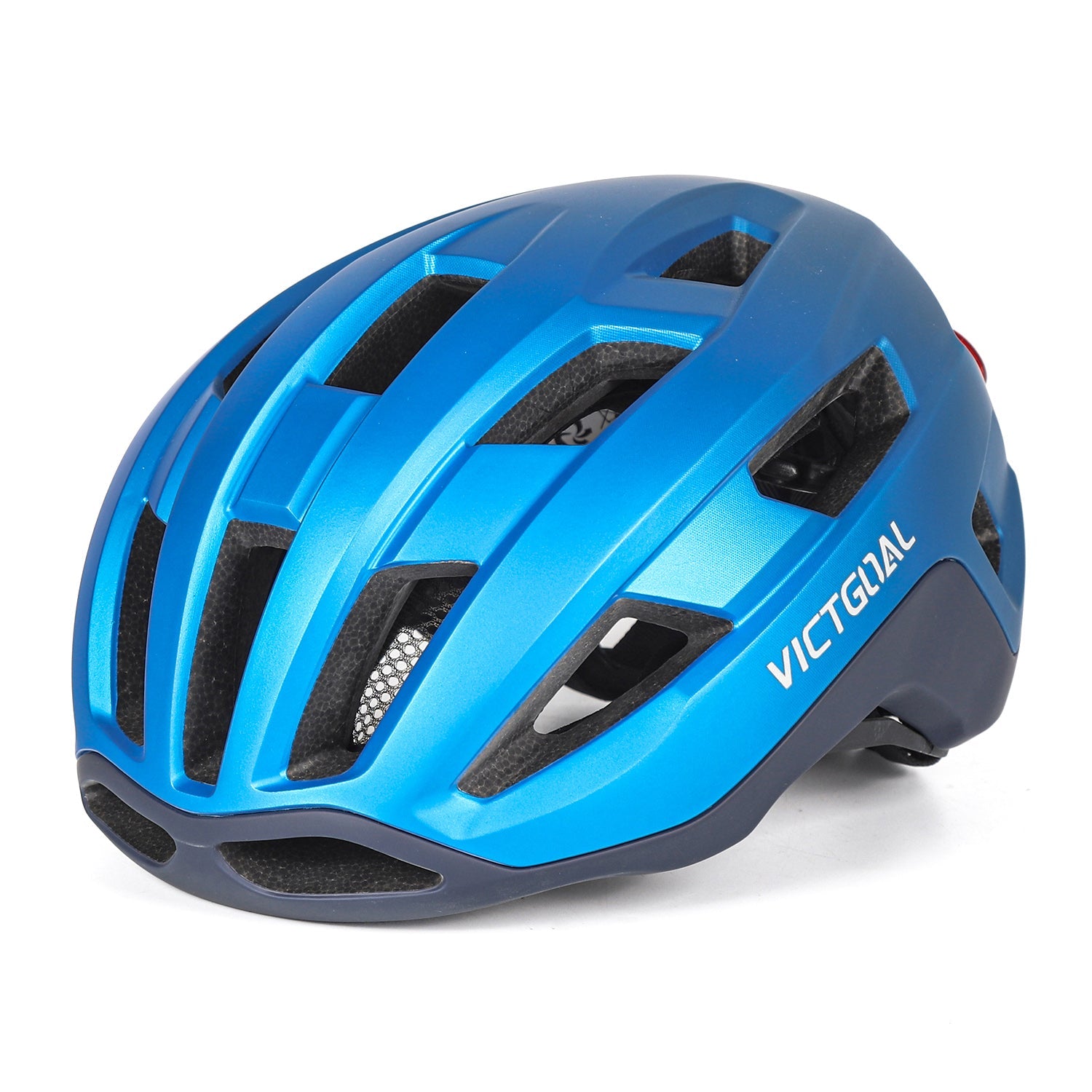 Detachable magnetic helmet light mounting detail
