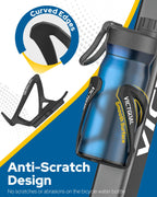 Lightweight MTB and road bike bottle holder with hidden AirTag slot