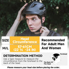 VICTGOAL commuter bike helmet for everyday low-light rides