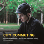 Road and urban cycling helmet with LED back light