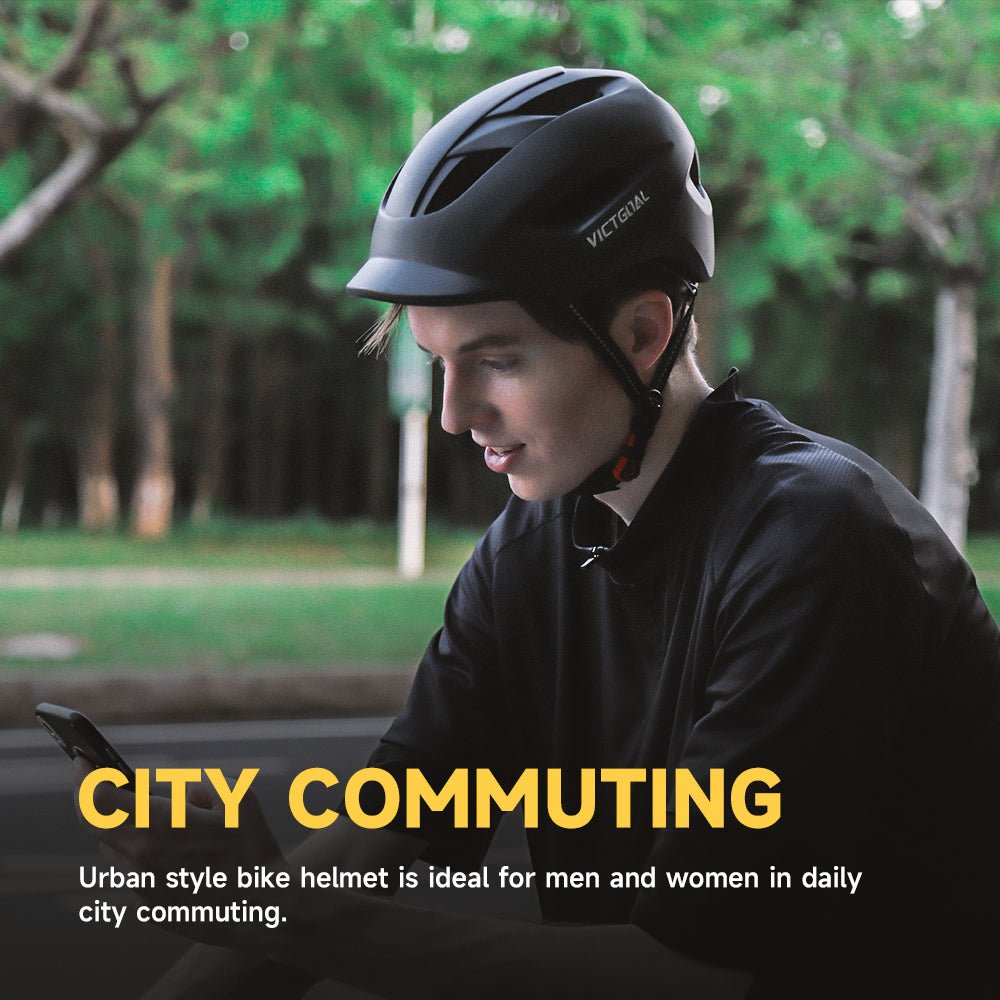 Road and urban cycling helmet with LED back light