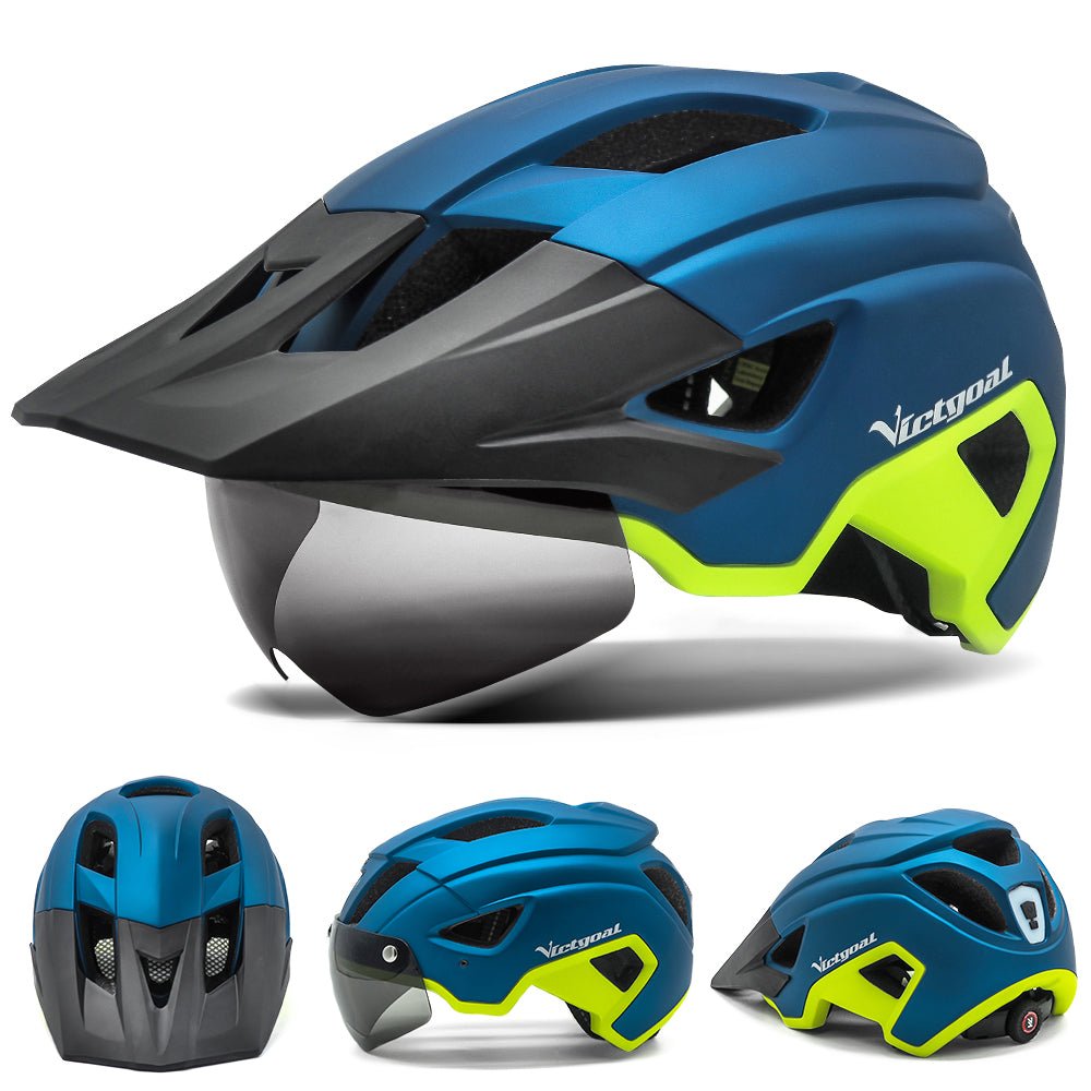Extra-large visor eye clearance profile