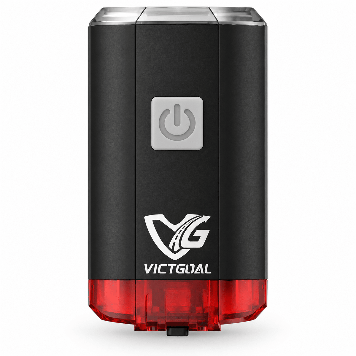 VICTGOAL 2-in-1 USB Front and Rear Bike Light for Helmet or Handlebar Lights VICTGOAL bike headlight bundle-bike-accessory front bike light