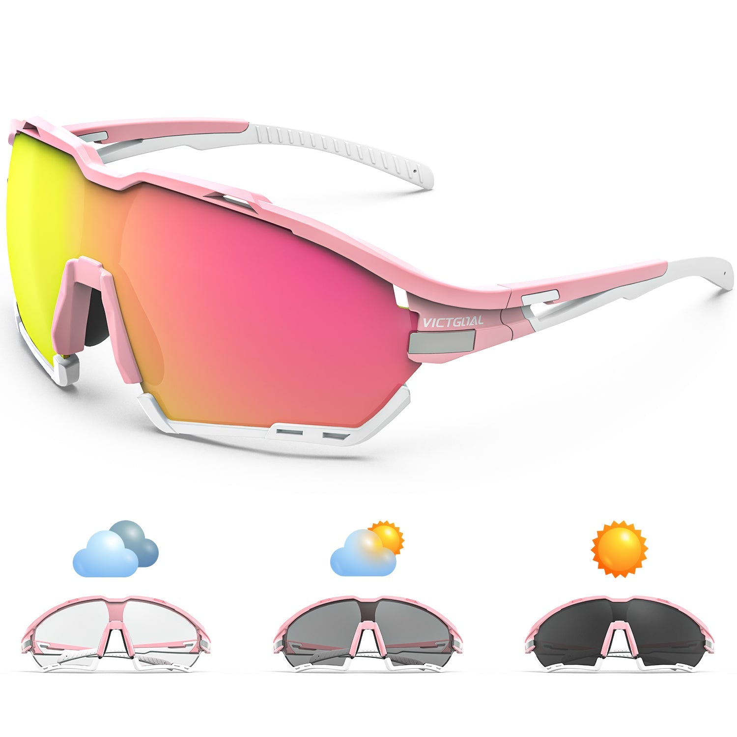 Clear lens cycling sunglasses deals