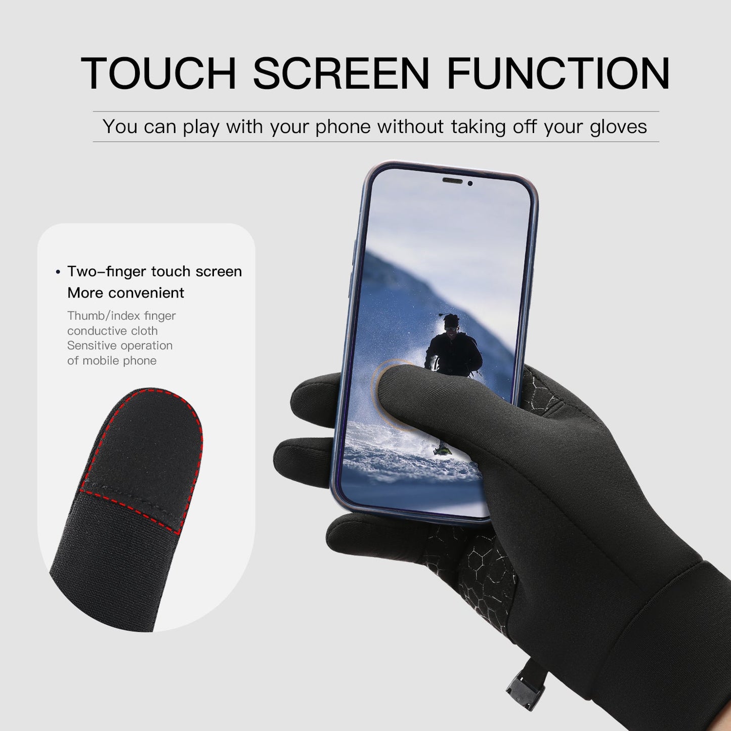 VICTGOAL Full Finger Winter Gloves Warm MAX for Running,Cycling & Driving Gloves VICTGOAL choice gloves pick