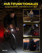 VICTGOAL StVZO Approved Bike Lights Set VA036 Lights VICTGOAL accessories bicycle headlight bicycle tail light