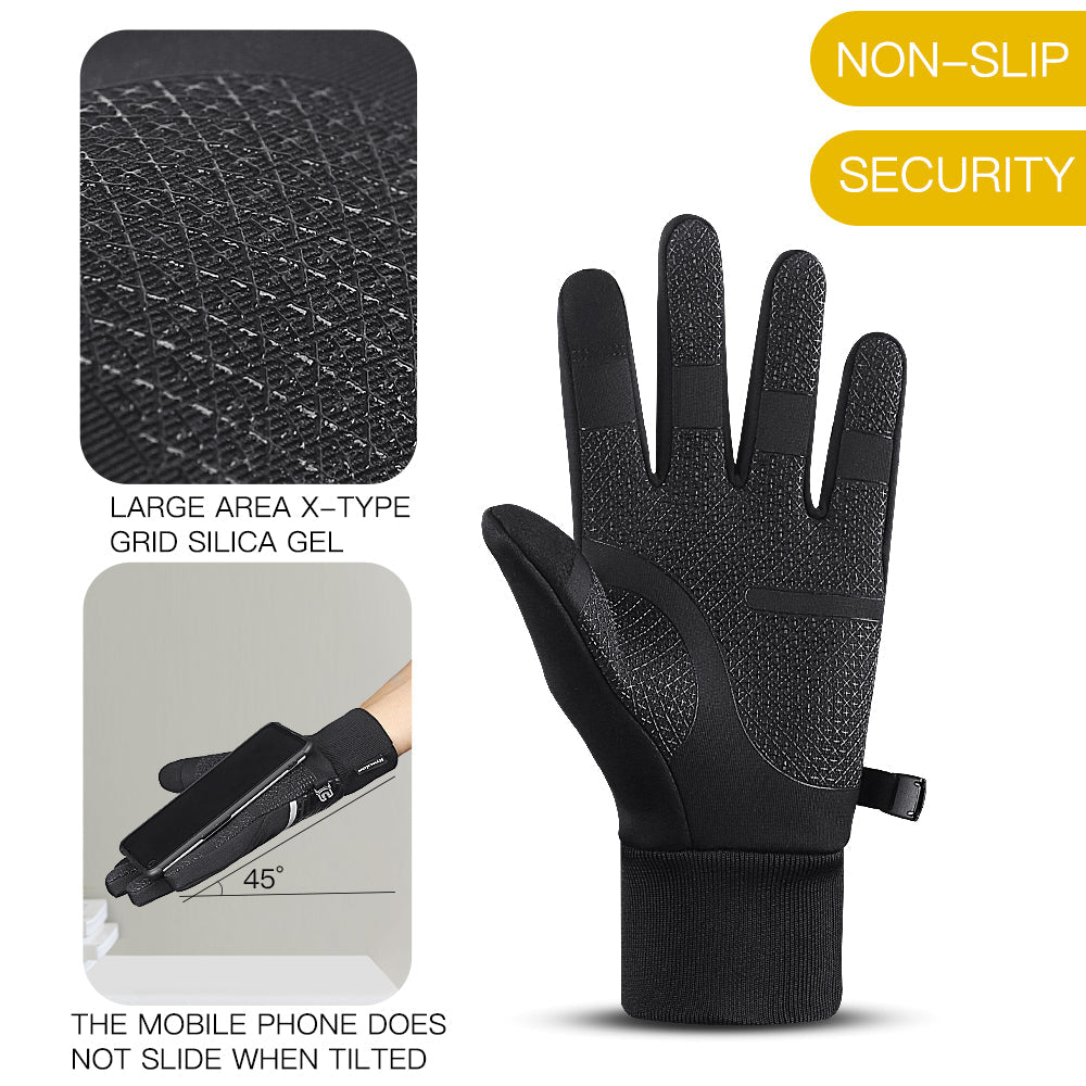 Winter Fleece Warm Full Finger Gloves Waterproof & Windproof Gloves VICTGOAL gloves
