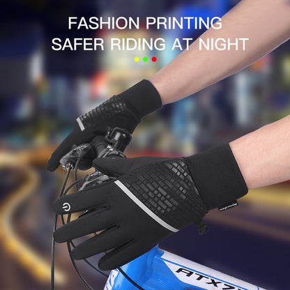 Winter Fleece Warm Full Finger Gloves Waterproof & Windproof Gloves VICTGOAL gloves