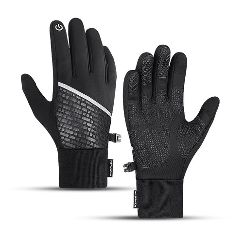 VICTGOAL winter fleece full-finger gloves, waterproof and windproof