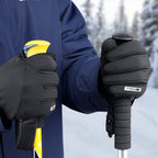 Outdoor winter gloves for biking, running and everyday warmth