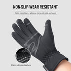 Warm workout gloves for cold-weather cycling and outdoor training