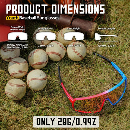 Youth Adult Polarized Sports Glasses UV400 Eyewear for Baseball Cycling Goggles VICTGOAL accessories apparel eyewears