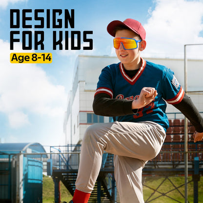 Youth Adult Polarized Sports Glasses UV400 Eyewear for Baseball Cycling Goggles VICTGOAL accessories apparel eyewears