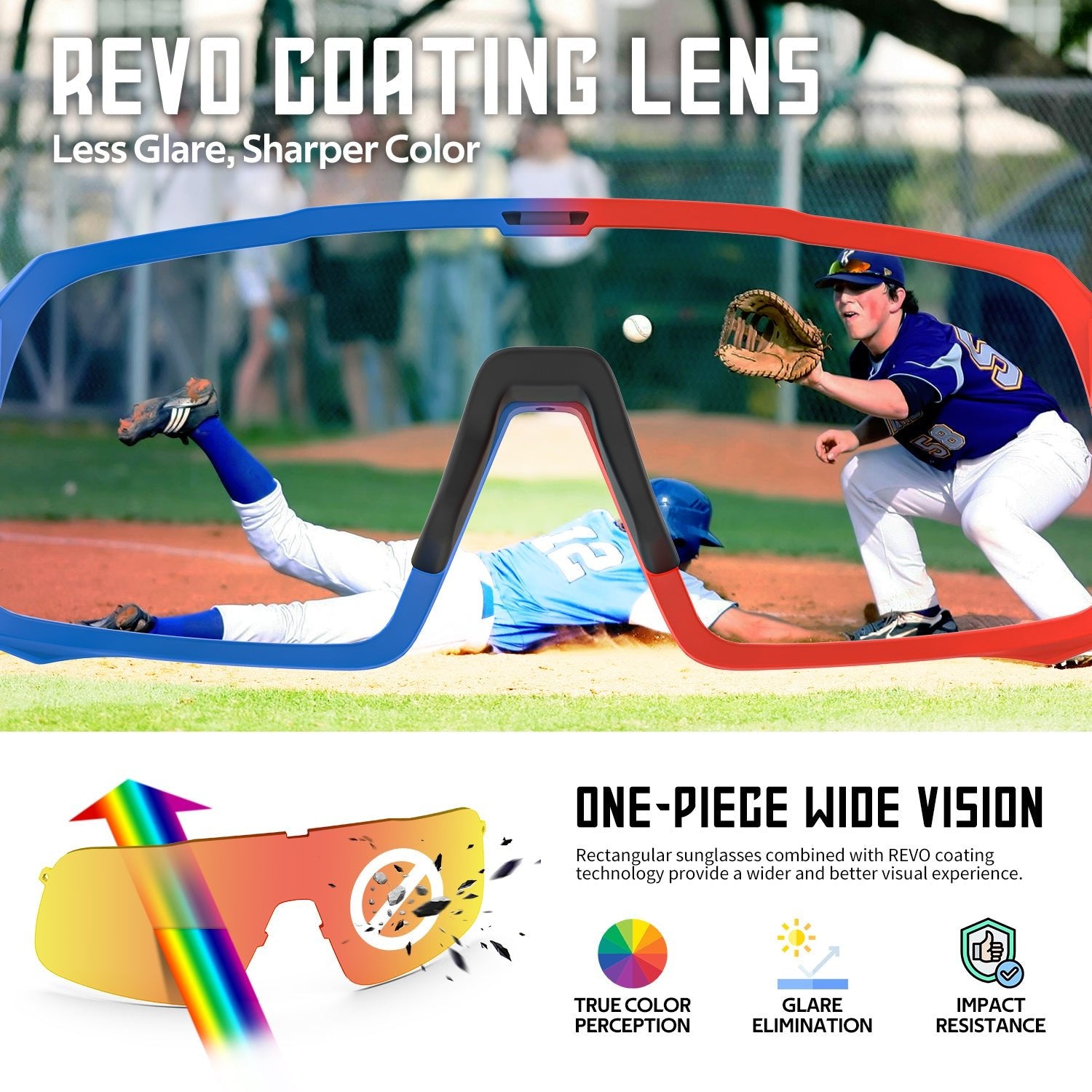 Youth Adult Polarized Sports Glasses UV400 Eyewear for Baseball Cycling Goggles VICTGOAL accessories apparel eyewears