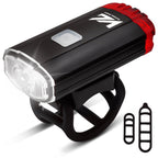 VICTGOAL 2-in-1 USB front and rear bike light for helmet or handlebar
